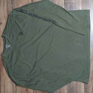 Hooey Long Sleeve T-shirt Size 3XL in Forest Green